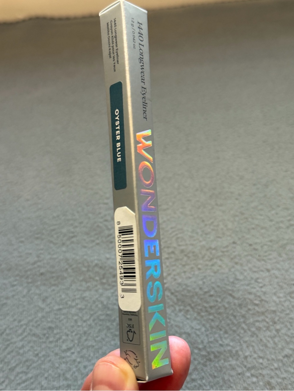 Wonderskin 1440 Longwear Eyeliner - Oyster Blue (Pearlescent Slate)